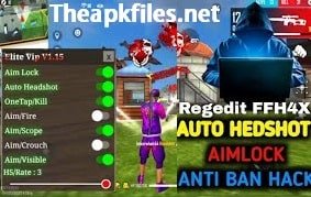 Regedit-FFH4X-VIP-APK