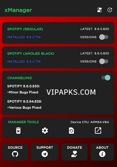 xmanager-spotify